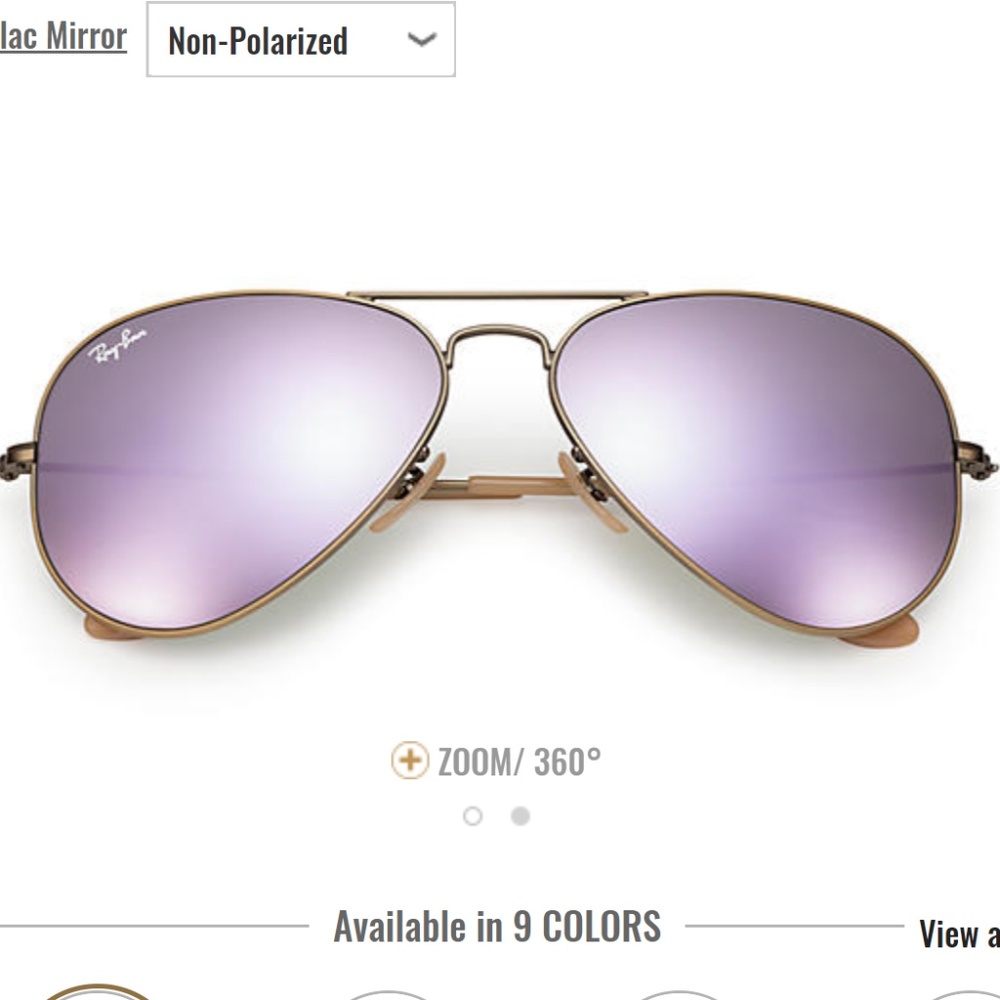 Aviator Mirror Flash Lens